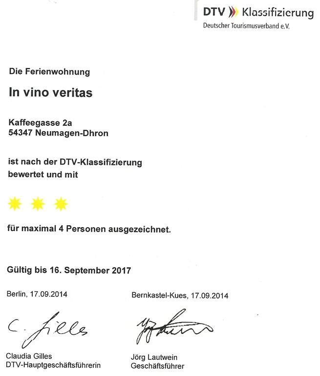 Ferienwohnung In Vino Veritas 诺伊马根-德赫龙 外观 照片